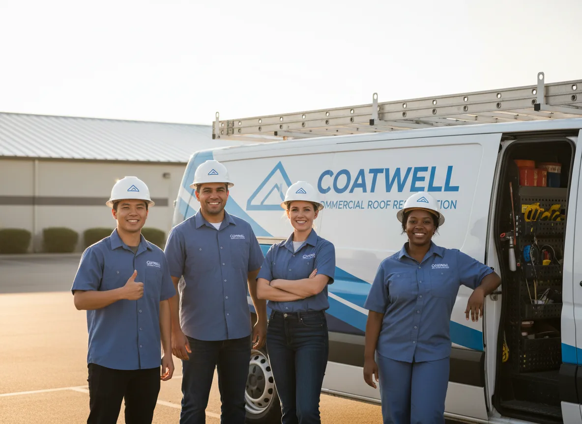 Commercial roof coating company in Prospect, NY